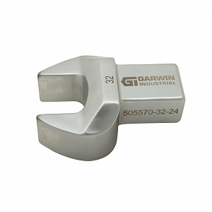 GARWIN INDUSTRIAL 505570-32-24 Насадка для динамометрического ключа рожковая 32 мм с посадочным квадратом 24*32