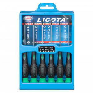 Licota ASD-168K02 Набор отверток Torx для точной механики 6пр.