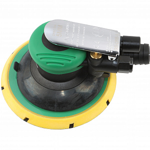 GARWIN PRO GS-ORB-5 Пневматическая, роторно-орбитальная шлифовальная машинка с пылеотводом, 150 мм, 15 отверстий, орбита 5 мм