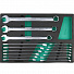 GARWIN PRO 646110 Набор ключей комбинированных удлиненных 16 пр. 10-32 мм в ложементе EVA-4004