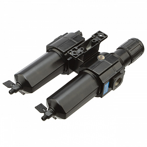 GARWIN INDUSTRIAL 807670-12-5 Модульная группа для подготовки воздуха с регулятором давления и манометром, 1/2", 5 мкм, усиленная - макс.давление 16 б