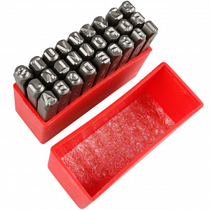 Licota ATF-5115A-5.0 Набор клейм буквы 5 мм CrMo