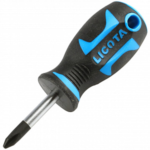 Licota ASD-520382 Отвертка профессиональная короткая PH2, 38 мм