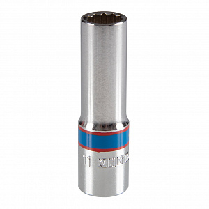 Головка торцевая глубокая двенадцатигранная 3/8", 11 мм KING TONY 323011M