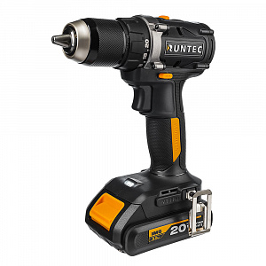 RUNTEC RT-ID221 Дрель-шуруповерт аккумуляторная RUNTEC PRO 13 мм,20В, 2*2Ач, 55Нм