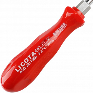 Licota ASD-2217580 Отвертка с алмазным напылением усиленная SL8.0, 175 мм