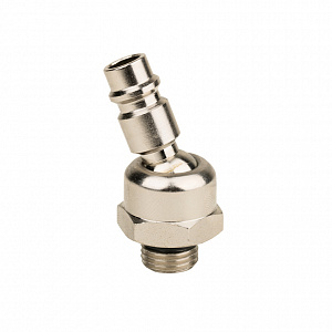 GARWIN PRO 020PMGC Пневморазъём шаровый "папа" - наружная резьба G1/8", металл