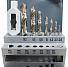 GARWIN INDUSTRIAL GM-TMS15 Набор метчиков М3 - 12, HSS, DIN352, 15 предметов-4004