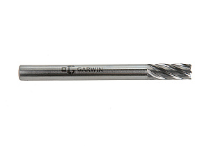 GARWIN INDUSTRIAL 900531-6*16*60 Борфреза цилиндрическая с торцевыми зубьями 6x16x60 мм, VHM, AL, форма B (серия 900531)