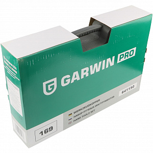 GARWIN PRO 641150 Набор ручных инструментов 1/4" и 1/2" 6 гр. 169 предметов