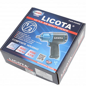 Licota PAW-04048S Гайковерт пневматический ударный 1/2", композитный