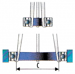 Licota ATB-1166B Съемник внутренних подшипников, 50-170 мм