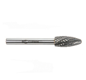 GARWIN INDUSTRIAL 900665-10*25*70 Борфреза пламевидная 10x25x70 мм, VHM, DC, форма H (серия 900665)