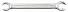 Licota AWT-NUM0001 Ключ разрезной, двусторонний, 15°, 1/4", 5/16"-4004
