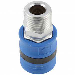 GARWIN INDUSTRIAL E40SMOPG Пневморазъём "мама" - наружная резьба 1/2", с пластиковой втулкой