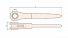 GARWIN INDUSTRIAL GSS-WB32 Ключ трещоточный искробезопасный 32 мм-4004
