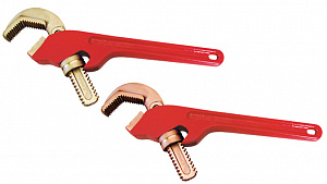 GARWIN INDUSTRIAL GSS-TKE50 Ключ трубный 6гр., 90гр. искробезопасный 0-50 мм, 350 мм