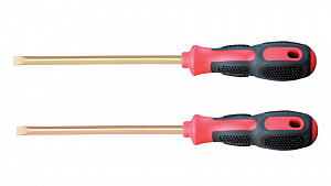 GARWIN INDUSTRIAL GSX-CA06 Отвертка электрика шлицевая c двухкомпонентной ручкой искробезопасная SL6х100 мм