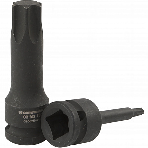 GARWIN PRO 626625-8-12 Набор ударных TORX 1/2" 8 пр. T30-T80, 78 мм
