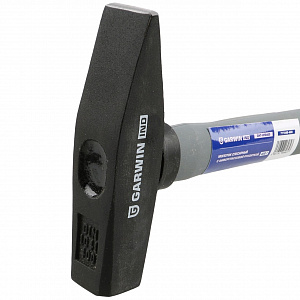 GARWIN INDUSTRIAL GHT-HF0400 Молоток слесарный с фибергласовой рукояткой, 400 г
