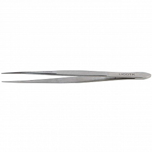 Licota AET-7114 Пинцет прямой, рифленый 115 мм