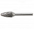 GARWIN INDUSTRIAL 900625-13*25*70 Борфреза параболическая с закругленным концом 13x25x70 мм, VHM, DC, форма F (серия 900625)-4004