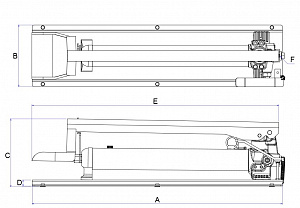 GARWIN INDUSTRIAL 811013-700-0600 Насос ножной гидравлический 700 бар; 0,6 л