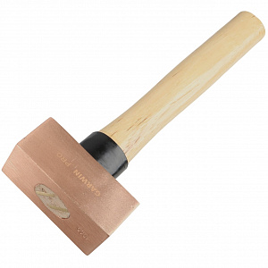 GARWIN PRO GHT-HW1000C Молоток медный с деревянной рукояткой, 1000 г