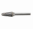 GARWIN INDUSTRIAL 900705-12*28*72 Борфреза коническая с закругленным концом 12x28x72 мм, VHM, DC, форма L (серия 900705)-4004