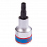 Насадка (бита) торцевая 1/2", Torx, T40, L = 60 мм, с отверстием KING TONY 402740-4004