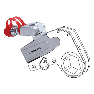 GARWIN INDUSTRIAL 541012-4-PU Привод гидравлического кассетного гайковёрта; 540-5399