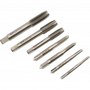 GARWIN INDUSTRIAL GM-TMS15 Набор метчиков М3 - 12, HSS, DIN352, 15 предметов