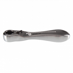 Трещотка 1/4", 88 мм, 60 зубцов, флажковая, для вставок (бит) KING TONY 276B-0225