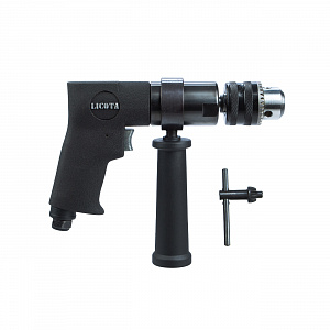 Licota PAD-04004 Дрель пневматическая 1/2" (13 мм) с реверсом 450 об/мин, усиленная