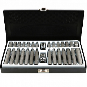 Licota ABS-80009 Набор бит H4-H12, T20-T55 S2, 30 пр.