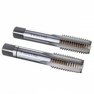 GARWIN INDUSTRIAL GM-TC18250 Метчики ручные M18x2.5, DIN 352, HSS, 6H, комплект из 2 штук
