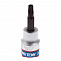 Насадка (бита) торцевая 3/8", Torx, T30, L = 50 мм, с отверстием KING TONY 302730-4004