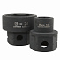GARWIN INDUSTRIAL 626620-SET15 Набор проходных укороченных ударных головок 1/2" 15 пр. 10-24 мм, 28 мм-4004