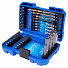 Набор вставок (бит) 1/4", PH, PZ, Hex, Torx, Slotted, Square, сверла, 45 предметов KING TONY 1045MR-4004