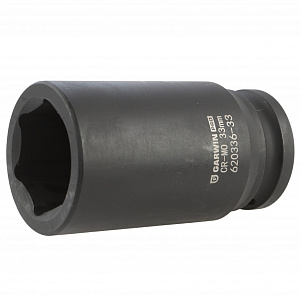 GARWIN PRO 620336-33 Головка, 3/4", 33 мм, торцевая, 6-гранная, ударная, глубокая