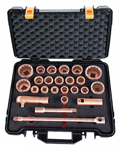 GARWIN INDUSTRIAL GSS-ST26 Набор головок искробезопасных 3/4” 26пр.