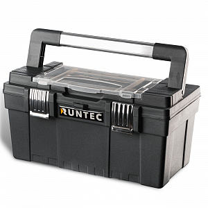 RUNTEC RT-530 Ящик инструментальный пластиковый с органайзером, большой, 530х270х270 мм