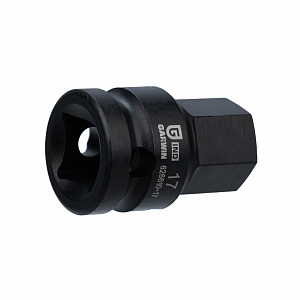 GARWIN INDUSTRIAL 626610-17 Головка торцевая, 1/2", HEX наружный, H17, ударный