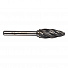 GARWIN INDUSTRIAL 900671-12*32 Борфреза пламевидная 12x32x76 мм, VHM, AL, форма H (серия 900671)-4004