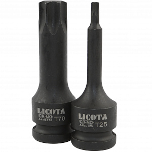 Licota ACK-B3013 Набор ударных головок 1/2": 6 гр., торкс, 17 пр., в ложементе-кейсе