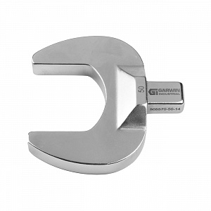GARWIN INDUSTRIAL 505570-50-14 Насадка для динамометрического ключа рожковая 50 мм, с посадочным квадратом 14*18