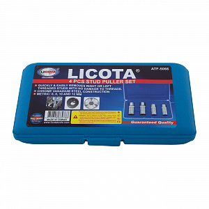 Licota ATF-5066 Набор шпильковертов 1/2": 6, 8, 10, 12 мм