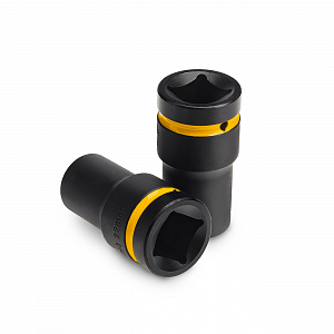 RUNTEC RT-IS3B14L Набор ударных головок глубоких RUNTEC 1", 22-60 мм, CrMo, 14 предметов