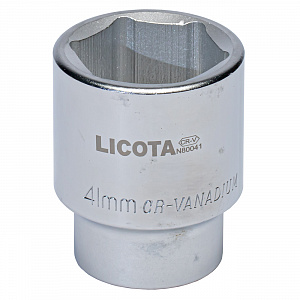 Licota N80041 Головка, 1", 41 мм, торцевая, 6-гранная