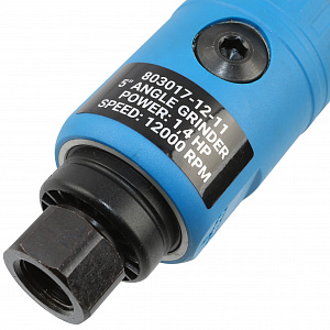 GARWIN INDUSTRIAL 803017-12-11 Пневматическая углошлифовальная машинка (УШМ) c рычажным включателем, 125 мм, 12000 об/мин., 1,4 л.с., промышленная, M14